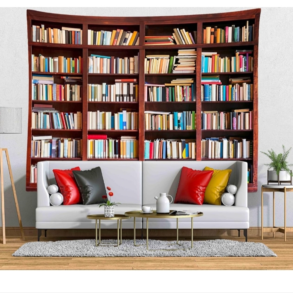 Brown Tapestry Wall Decor with Intricate Design